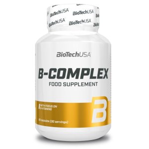B-Complex 60tabs (BIOTECH USA) - Σε 12 άτοκες δόσεις
