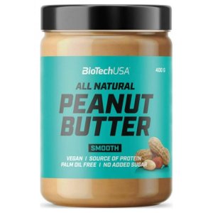 Peanut Butter Smooth 400gr (BIOTECH USA) - Σε 12 άτοκες δόσεις