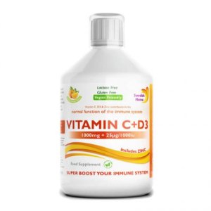 Vitamin C+D3 500ml - Σε 12 άτοκες δόσεις