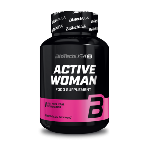 Active Woman 60tabs (BIOTECH USA) - 5999076248353 - Σε 12 Άτοκες Δόσεις