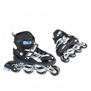 Αυξομειούμενα Πατίνια Roller NJ 1828 A INLINE SKATES NILS EXTREME ΜΑΥΡΟ -MEDIUM (35-38) - σε 12 άτοκες δόσεις