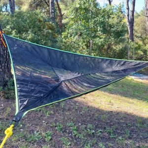 Αιώρα Τριγωνική δίχτυ 2.9m 200kg Πράσινη - Yaia - 2852 - Σε 12 Άτοκες Δόσεις