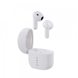 Ακουστικά Bluetooth με θήκη φόρτισης EBZIPP2WH TNB λευκά - 070072 - Σε 12 Άτοκες Δόσεις
