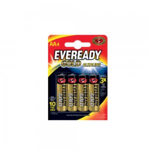 Αλκαλικές μπαταρίες σε blister EVEREADY ΑΑ-LR6 Gold - 130010 - Σε 12 Άτοκες Δόσεις