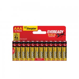 Αλκαλικές μπαταρίες σε EVEREADY GOLD from ENERGIZER ΑAΑ-LR03 DHP12 EU - 130075 - Σε 12 Άτοκες Δόσεις