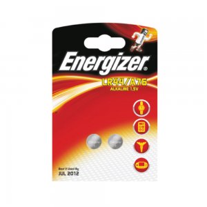 Αλκαλική μπαταρία κουμπί σε blister LR44/A76/1.5V - 130043 - Σε 12 Άτοκες Δόσεις