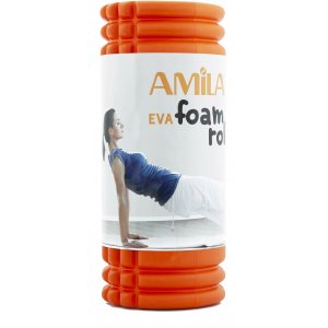 AMILA Foam Roller Φ14x33cm - 96821 - σε 12 άτοκες δόσεις