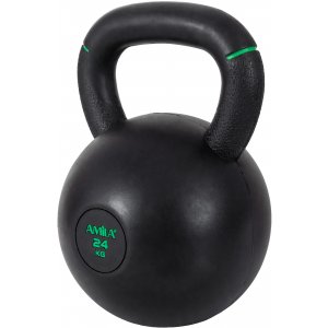 AMILA Kettlebell Original Rubber 24Kg - 90480 - σε 12 άτοκες δόσεις