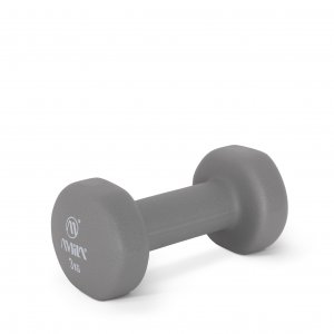 AMILA Neoprene Dumbbell 3Kg - 90513 - σε 12 άτοκες δόσεις