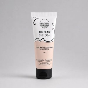 Αντηλιακό THE PEAK Πολύ ανθεκτικό στο νερό για σώμα και πρόσωπο 75ml SPF50+ Aloha - 2941 - Σε 12 Άτοκες Δόσεις