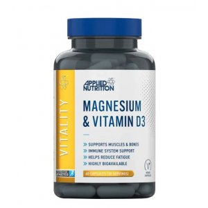 Applied Nutrition Magnesium  and  Vitamin D3 (60 caps)