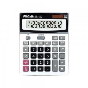 Αριθμομηχανή  γραφείου 12 ψηφίων OS-1200V - 040011 - Σε 12 Άτοκες Δόσεις