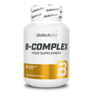 B-Complex 60tabs (BIOTECH USA) - 5999076247974 - Σε 12 Άτοκες Δόσεις