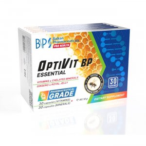 Balkan Pharmaceuticals OptiVit BP Essential (60 Caps)