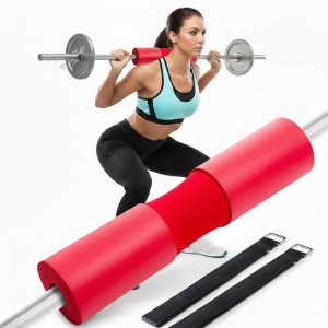 Barbell Pad (Red) inSPORTline Shaperoll 44 x 9.5 cm-INS-29989-2