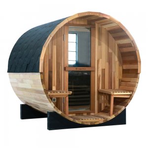 Barrel Sauna inSPORTline Viduor 400 – Cedar Wood-INS-27405 - σε 12 άτοκες δόσεις