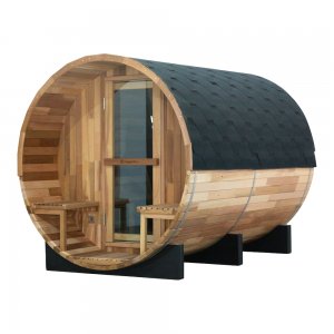 Barrel Sauna inSPORTline Viduor 600 – Cedar Wood-INS-27406 - σε 12 άτοκες δόσεις