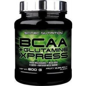 BCAA + GLUTAMINE XPRESS SCITEC NUTRITION 600GR - σε 12 άτοκες δόσεις