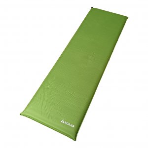 Bigfour Αυτοφούσκωτο Μονό Υπόστρωμα Camping 198x63cm Πάχους 8cm σε Πράσινο χρώμα