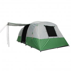 Bigfour Imperial Σκηνή Camping Τούνελ Πράσινη με Διπλό Πανί 3 Εποχών για 10 Άτομα 565x270x200εκ. - Σε 12 Άτοκες Δόσεις
