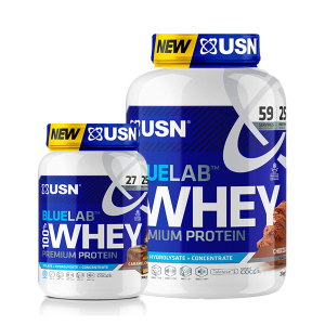 BlueLab 100% Whey Premium Protein  Φράουλα  908g