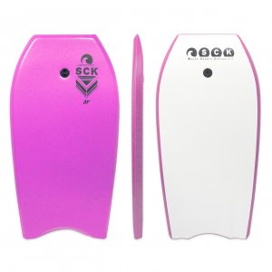 Bodyboard 37inch φούξια με leash καρπού SCK - 0109-373742- Σε 12 Άτοκες Δόσεις