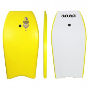Bodyboard 42” με leash καρπού κίτρινο - 0109-42542 - Σε 12 Άτοκες Δόσεις