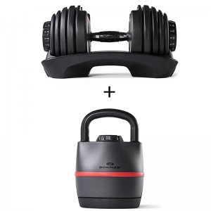 BOWFLEX 552I ΡΥΘΜΙΖΟΜΕΝΟΣ ΑΛΤΗΡΑΣ 24KG + BOWFLEX 840 ΡΥΘΜΙΖΟΜΕΝΟ KETTLEBELL 18KG - Σε 12 Άτοκες Δόσεις