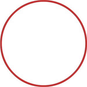 Χούλα-Χουπ 70cm - Φ19mm - 175gr, Κόκκινο - 48057 - σε 12 άτοκες δόσεις