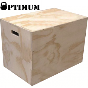 CROSSFIT BOX OPTIMUM 70x60x50cm (PLYO BOX) - σε 12 άτοκες δόσεις