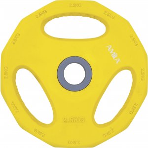 Δίσκος με επένδυση λάστιχου, 2,50 kg - Τρύπα 30 mm
