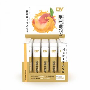Dorian Yates Nutrition Liquid L-Carnitine L-Tartrate (20 x 25 ml) Peach