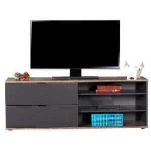 ΕΠΙΠΛΟ TV 120x35x48 εκ LATE/ANTHRACITE - 612-4542-34 - σε 12 άτοκες δόσεις