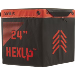 Εξάγωνο Πλειομετρικό Κουτί AMILA HEXUP™ 60cm - 95134 - σε 12 άτοκες δόσεις