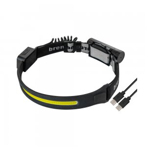 Φακός κεφαλής με ταινία LED IP44 500LM 1173760000 BRENNENSTUHL μαύρος - 020095 - Σε 12 Άτοκες Δόσεις