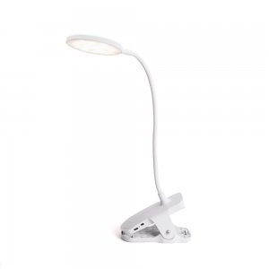Φωτιστικό Γραφείου LED με κλιπ WD-6651 WEIDASI Λευκό - 020126 - Σε 12 Άτοκες Δόσεις