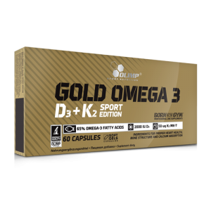 Gold Omega 3 D3 + K2 Sport Edition  60caps