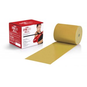 Gym Band Ρολό, 2xΠολύ Σκληρό - Χρυσό 250x0,08cm