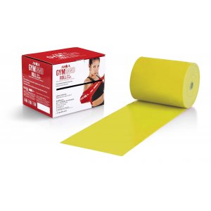 Gym Band Ρολό, Πολύ Μαλακό - Κίτρινο 250x0,02cm