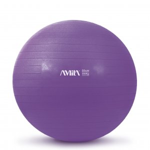 GymBall 55 cm Μώβ - 48409 - σε 12 άτοκες δόσεις