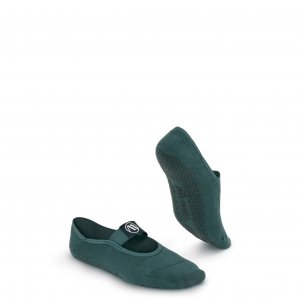 Γυναικείες Κάλτσες Pilates Yoga Trinity Bellulu 35-38–Teal Green - 99859