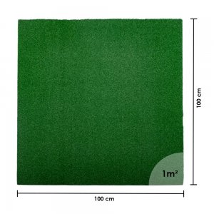Heavy-Duty Floor Mat inSPORTline Grasteko 100 x 100 x 2 cm-INS-28590 - σε 12 άτοκες δόσεις
