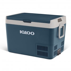 Igloo ICF Φορητό Ψυγείο 60lt 220V / 12V Μπλε - Σε 12 Άτοκες Δόσεις