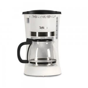 Ηλεκτρική καφετιέρα CM07  900W 1.2Lt λευκή - 060132 - Σε 12 Άτοκες Δόσεις