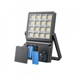Ηλιακό φωτιστικό LED 28W DP-7169 DP Μάυρο - 020123 - Σε 12 Άτοκες Δόσεις