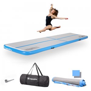 Inflatable Exercise Mat inSPORTline Airstunt 400 x 100 x 10 cm White-INS-28651 - σε 12 άτοκες δόσεις
