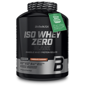 Iso Whey Zero Black 2270g (BIOTECH USA) - Strawberry - 5999076251438 - Σε 12 Άτοκες Δόσεις