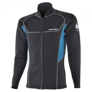 Jacket νεοπρενίου 1.5mm ανδρικό Μαύρο/Μπλε - Aropec - DS-7B138M-1.5MM-JACKET-MN - Σε 12 Άτοκες Δόσεις