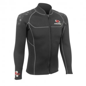 Jacket νεοπρενίου 3mm Super-Stretch ανδρικό Μαύρο - Aropec - DS-7B138M-3mm-Jacket - Σε 12 Άτοκες Δόσεις