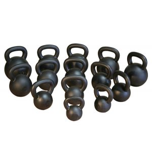 KETTLEBELL BLACK MATT 16KG - σε 12 άτοκες δόσεις